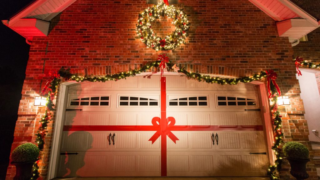 Holiday Decorations for Garage Doors