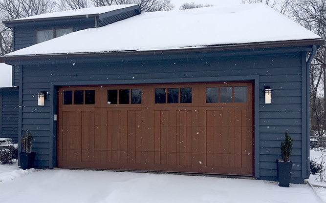 Replace Garage Door Winter